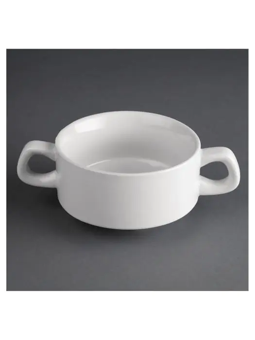 Tasse à soupe - 29 CL - 12 pièces - Ø 10,7 x H 5,7 x 10,7 CM - Porcelaine - Olympia - CF369 CF369 €32.13 Tasses et mugs