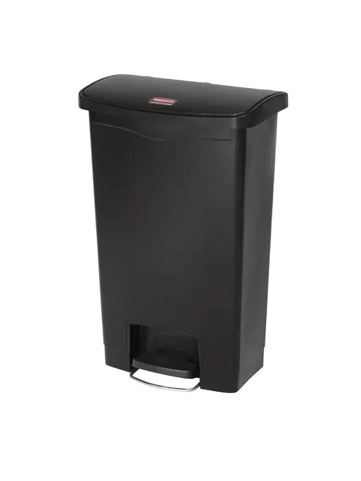 Poubelle à pédale - 50 Litres - Noir - H 71,9 x 45,7 x 29,2 CM - Résine Polyéthylène - Rubbermaid - GL028 GL028 €173.25 Poubelles