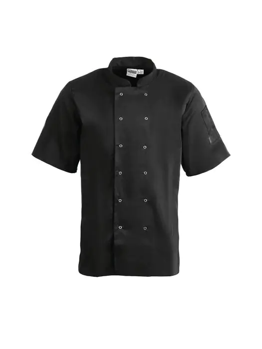 Veste de Chef - Unisexe - Noir - Polyester/Coton - Vêtements de Chef Blancs - A439 A439 €14.59 Tubes de cuisson