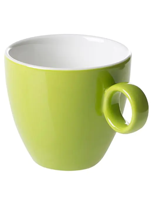 Tasse - 17 CL - 6 Pièces - Vert clair - Porcelaine de Maastricht - Bart Colour Cafe - 531387 W531387 €41.10 Tasses et gobelets