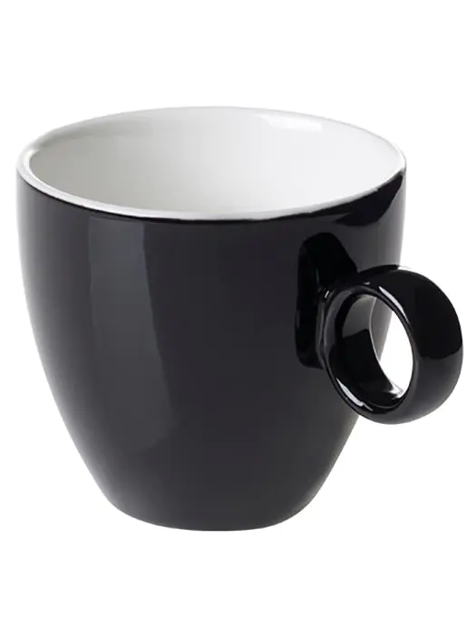 Tasse - 17 CL - 6 Pièces - Noir - Porcelaine de Maastricht - Bart Colour Cafe - 531383 W531383 €41.10 Tasses et gobelets