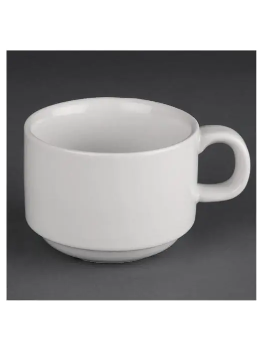 Tasse à café - 20 CL - 24 pièces - H 6,2 x 11,1 x 8,5 CM - Porcelaine - Olympia - CC200 CC200 €34.49 Tasses et mugs