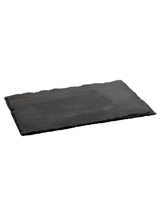Assiette - Noir - Ardoise - L 20 x P 10 CM - G-Line 76834 €4.95 Plateau de service