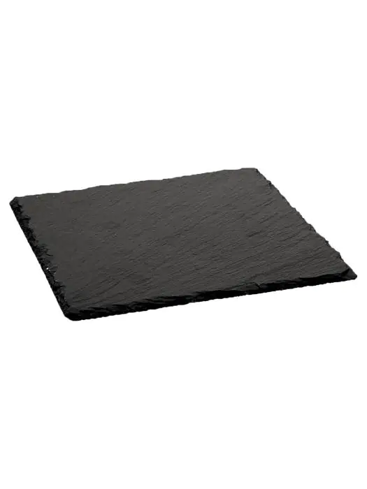 Assiette - Noir - Ardoise - L 20 x P 20 CM - G-Line 76893 €5.95 Plateau de service