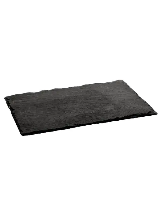 Assiette - Noir - Ardoise - L 30 x P 20 CM - G-Line 76945 €12.95 Plateau de service