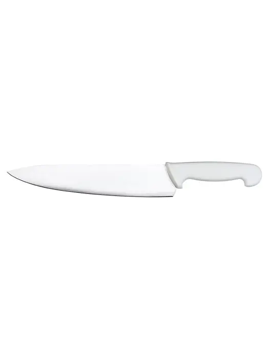 Couteau de chef - HACCP - Manche blanc - L 25 CM - G-Line 77057 €6.59 Couteaux