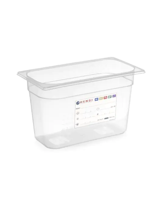 Boîte de rangement - 1/3 - Hendi Voorraaddoos-1/3-Hendi €8.50 Boîtes de rangement GN