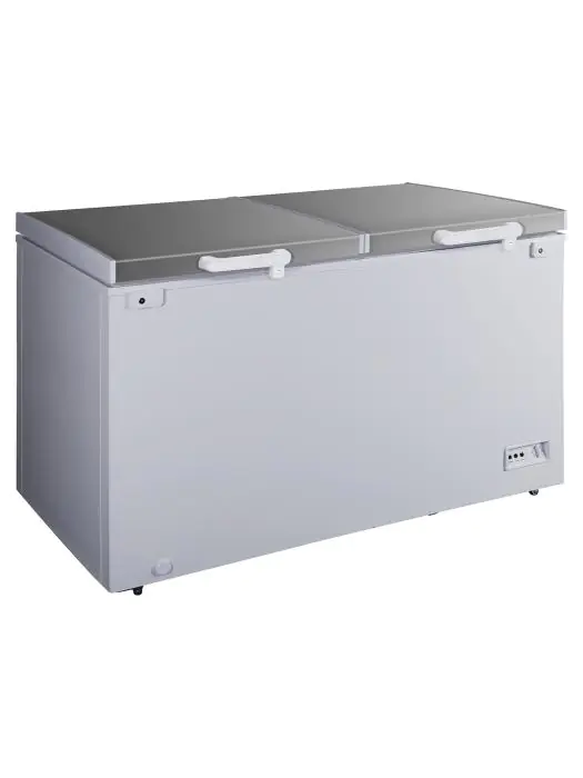 Congélateur coffre - Couvercle en acier inoxydable - 700 litres - Blanc - 230 V - G-Line HW-140748 €799.00 Congélateur