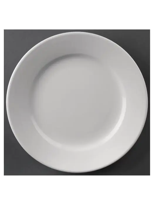 Assiette - 12 pièces - Ø 16,5 x H 2,14 CM - Porcelaine - Olympia - CC206 CC206 €20.79 Assiettes