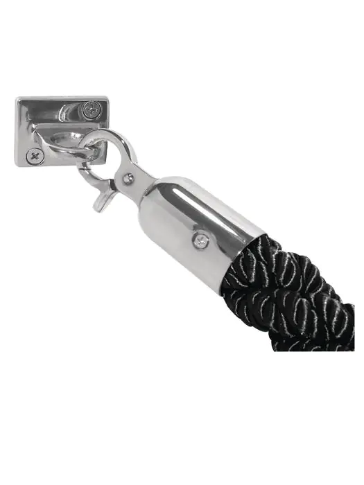 Cordon de marquage - Noir - Ø 3,2 x 150 CM - Nylon/Zinc - Bolero - CF136 CF136 €23.52 Cordon décoratif et bornes