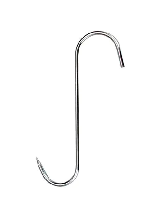 Crochet à viande - acier inoxydable - L 25 CM - G-Line 76348 €2.09 Crochets à viande