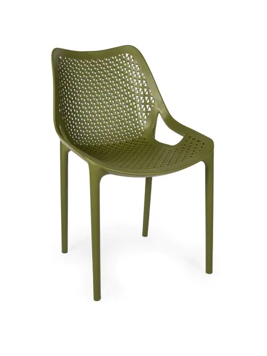 Chaise terrasse Bea - Empilable - Vert - Plastique - G-Line HW-61235 €39.95 Chaises de terrasse