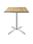 Table pliante - H 73 x 60 x 60 CM - Frêne/Aluminium - Bolero - GK991 GK991 €141.99 Tables de restauration