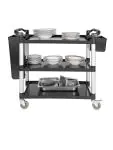Chariot de service - H 96 x 52 x 107 CM - Vogue - CF102 CF102 €68.69 Chariots de service