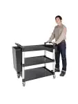 Chariot de service - H 96 x 52 x 107 CM - Vogue - CF102 CF102 €68.69 Chariots de service