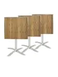 Table pliante - H 73 x 60 x 60 CM - Frêne/Aluminium - Bolero - GK991 GK991 €141.99 Tables de restauration