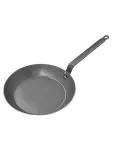 Poêle lyonnaise - H 4 CM - 2,1 KG - Ø27 CM - Tôle d'acier - Acheteur - 001006 001006 €33.76 Poêle Lyonnaiser