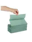 Essuie-tout - 12 pièces - Vert - 24,1 x 22,9 x 24 CM - Papier - Jantex - DL923 DL923 €28.80 Distributeur de papier