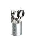 Boîte à frites - Argent - Ø 9 x H 11 CM - Acier - Olympia - CP497 CP497 €2.29 Présentation