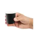 Gobelets expresso jetables - 12 CL - 1000 pièces - Noir - Ø 6,2 x H 6 CM - Carton - Fiesta - GF018 GF018 €35.95 Gobelets/verres jetables