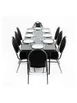 Table pliante - H 75 x 183 x 76 CM - ABS/Acier - Bolero - GC596 GC596 €154.45 Tables pliantes