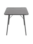 Table - Gris - H 71 x 70 x 70 CM - Acier - Bolero - CS730 CS730 €118.56 Tables de restauration