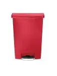Poubelle à pédale - 90 Litres - Rouge - H 82,6 x 57 x 35,3 CM - Résine polyéthylène - Rubbermaid - GL038 GL038 €239.00 Poubelles