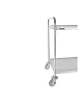Chariot de service - 2 niveaux - Large - H 93 x 86 x 53,5 CM - Inox - Vogue - F998 F998 €99.97 Chariots de service