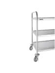 Chariot de service - 3 niveaux - Large - H 94 x 53,7 x 87,5 CM - Inox - Vogue - F995 F995 €108.13 Chariots de service