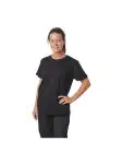 T-shirt - Unisexe - Noir - Coton - A295 A295 €10.39 Chemises de chef