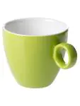 Tasse - 17 CL - 6 Pièces - Vert clair - Porcelaine de Maastricht - Bart Colour Cafe - 531387 W531387 €41.10 Tasses et gobelets