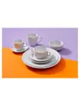 Assiette - Ø21 CM - Blanc - 6 pièces - Mammouth - Budgetline - 506969 W506969 €29.10 Assiettes