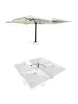 Parasol - Ensemble de 4 pièces - Housse de protection - Noir - 4 x L 250 x P 250 cm - G-Line HW-60380 €1,099.00 Parasols de restauration