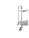 Chariot de service - 2 niveaux - Moyen - H 81 x 85,5 x 45,5 CM - Inox - Vogue - F997 F997 €89.08 Chariots de service