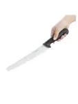 Couteau de Boulanger - Noir - H 3,5 x 3,5 x 38,5 CM - Acier Inoxydable - Hygiplas - CF895 CF895 €10.39 Couteaux