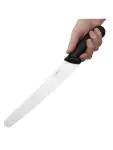 Couteau de Boulanger - Noir - H 3,5 x 3,5 x 38,5 CM - Acier Inoxydable - Hygiplas - CF895 CF895 €10.39 Couteaux