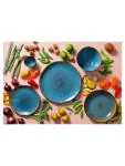 Assiette - Ø20.5 CM - 6 Pièces - Turqoise - Palmer - Lotus - 531015 W531015 €41.52 Assiettes