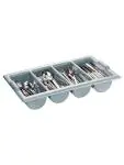 Range-couverts - 1/1 GN - 4 compartiments - Gris - Plastique - G-Line 77202 €5.95 Unités de distribution de couverts