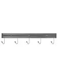 Aimant pour couteaux - 5 crochets - Noir - Polypropylène - L 44,5 cm - G-Line 77254 €9.85 Aimants pour couteaux