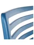 Chaise terrasse Louise - Empilable - Accoudoir - Bleu - G-Line HW-32164 €39.95 Chaises de terrasse