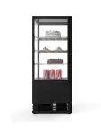 Vitrine réfrigérée - 1 porte - éclairage LED - 78 litres - noir - 230V - G-Line HW-013813 €349.00 Vitrine réfrigérée