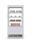 Vitrine réfrigérée - 1 porte - éclairage LED - 78 litres - blanc - 230V - G-Line HW-013815 €349.00 Vitrine réfrigérée