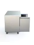 Réfrigérateur - 2 portes - 282 litres - inox - 230V - H 85 x L 136 x P 70 CM - G-Line 71308 €699.00 Établis réfrigérés