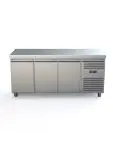 Etabli réfrigéré - 3 portes - inox - 230V - H 85 x L 179,5 x P 70 CM - G-Line 71352 €799.00 Établis réfrigérés