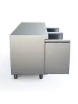 Établi réfrigéré - 4 portes - 461 litres - acier inoxydable - 230V - H 85 x L 223 x P 70 CM - G-Line 71353 €999.00 Établis réfrigérés