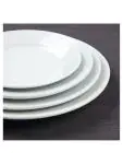 Assiette - 12 pièces - Ø 16,5 x H 2,14 CM - Porcelaine - Olympia - CC206 CC206 €20.79 Assiettes