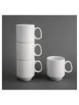 Mug - 28,4 CL - 12 pièces - Ø 8,5 x H 9,4 x 11,8 CM - Porcelaine - Olympia - CB461 CB461 €42.99 Tasses et mugs