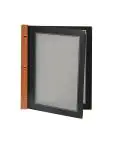 Chemise menu - A4 - Noir - H 32 x 26 x 2 CM - Bois - Securit - H735 H735 €16.09 Présentation
