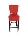 Tabouret de bar Naples - Avec dossier - Rouge - G-Line HW-019095 €75.95 Tabourets de bar