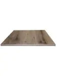 Plateau de table - Carré - Castle Oak Dark - Mélamine - L 80 x P 80 CM - G-Line HW-031741 €50.95 Tableaux de restauration
